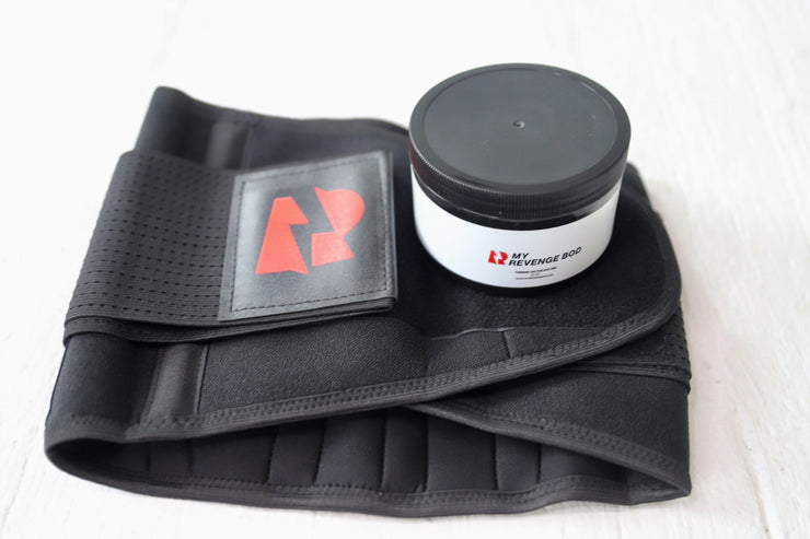 MRB Waist Trainer & Hot Gel Bundle